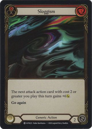 Sloggism Red WTR221 Common Rainbow Foil Unlimited Sloggism Red WTR221 Common Rainbow Foil Unlimited