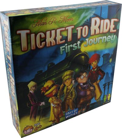 Ticket To Ride First Journey Days Of Wonder 720025 Board Games A Z Ticket To Ride First Journey Days Of Wonder 720025 Board Games A Z
