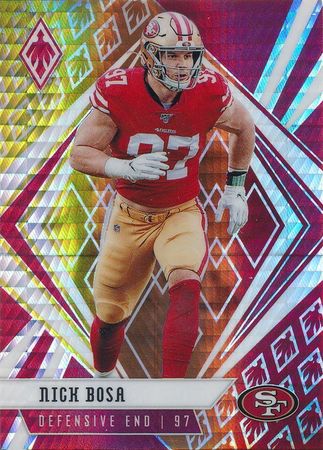 Nick Bosa 2020 Phoenix Fanatics Fire Burst 85 Nick Bosa 2020 Phoenix Fanatics Fire Burst 85
