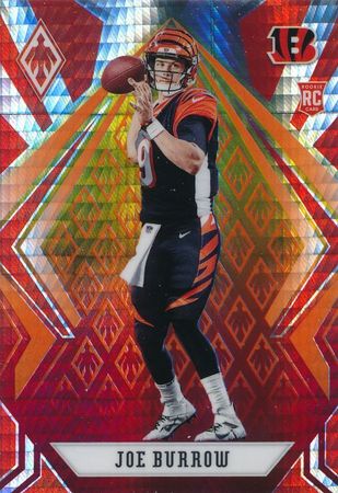 Joe Burrow 2020 Phoenix Fanatics Fire Burst 101 Rookie Joe Burrow 2020 Phoenix Fanatics Fire Burst 101 Rookie