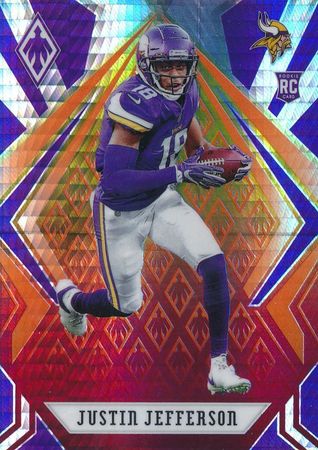 Justin Jefferson 2020 Phoenix Fanatics Fire Burst 111 Rookie Justin Jefferson 2020 Phoenix Fanatics Fire Burst 111 Rookie