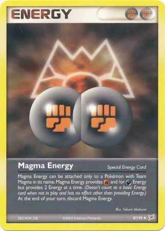 Magma Energy - Ex Team Magma vs. Team 