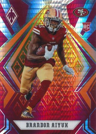 Brandon Aiyuk 2020 Phoenix Fanatics Fire Burst 117 Rookie Brandon Aiyuk 2020 Phoenix Fanatics Fire Burst 117 Rookie