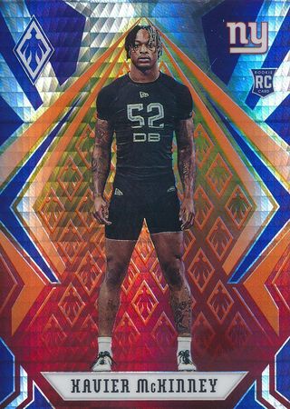 Xavier McKinney 2020 Phoenix Fanatics Fire Burst 156 Rookie Xavier McKinney 2020 Phoenix Fanatics Fire Burst 156 Rookie