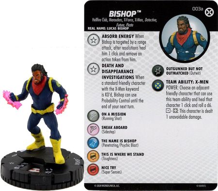 Bishop 003a Common House of X Marvel Heroclix Marvel X Men House of X Singles Bishop 003a Common House of X Marvel Heroclix Marvel X Men House of X Singles