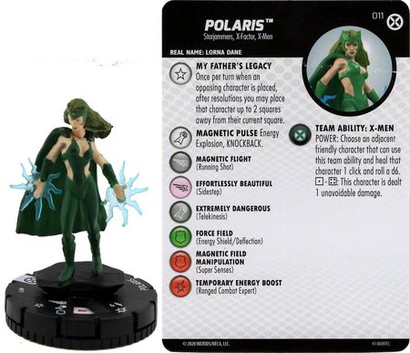 Polaris 011 Common House of X Marvel Heroclix Polaris 011 Common House of X Marvel Heroclix