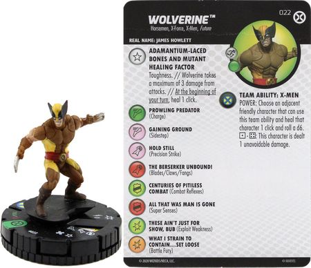 #045 Super Rare w/card! Heroclix Wolverine and the X-Men set Phoenix Rachel 
