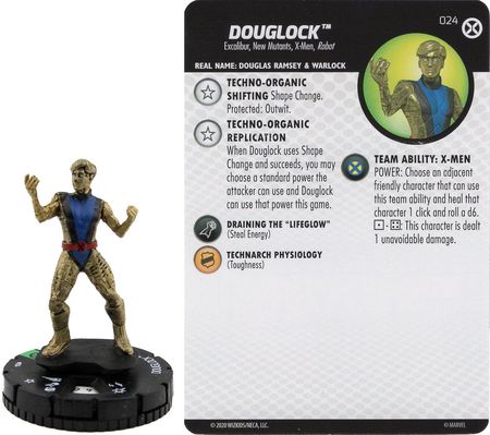 Douglock 024 Uncommon House of X Marvel Heroclix Douglock 024 Uncommon House of X Marvel Heroclix