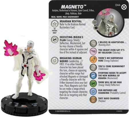 HOX 017 Elixir Common Figure Marvel Heroclix X-Men House of X