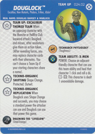Douglock 024 02 Team Up Card House of X Marvel Heroclix Marvel X Men House of X Singles Douglock 024 02 Team Up Card House of X Marvel Heroclix Marvel X Men House of X Singles