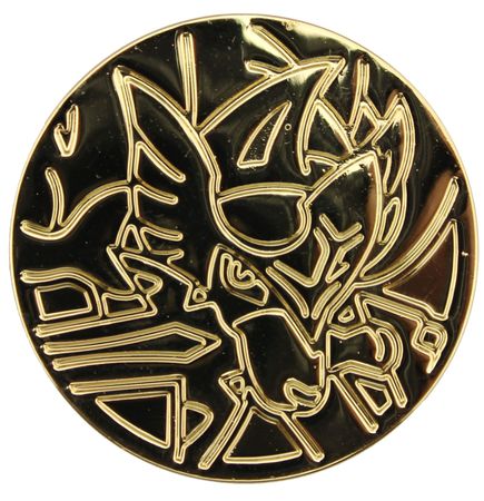 Pokemon Zacian Collectible Coin Gold Metal