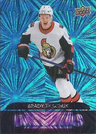 Brady Tkachuk 2020 21 Upper Deck Series 1 Dazzlers DZ 31 2020 21 Upper Deck Series 1 Dazzlers Brady Tkachuk 2020 21 Upper Deck Series 1 Dazzlers DZ 31 2020 21 Upper Deck Series 1 Dazzlers
