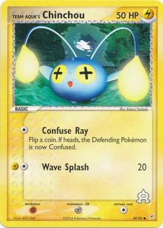 Team Aqua s Chinchou 49 95 Common Team Aqua s Chinchou 49 95 Common