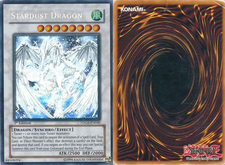 Stardust Dragon TDGS EN040 Damaged Ghost Rare TDGS 21317 The Duelist Genesis TDGS Stardust Dragon TDGS EN040 Damaged Ghost Rare TDGS 21317 The Duelist Genesis TDGS