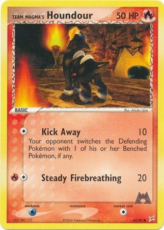 Team Magma s Houndour 63 95 Common Team Magma s Houndour 63 95 Common