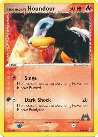 Team Magma s Houndour 35 95 Uncommon Team Magma s Houndour 35 95 Uncommon