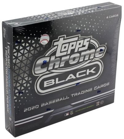2020 Topps Chrome Black Baseball Box Topps 09524 Baseball Trading Card Sealed Product 2020 Topps Chrome Black Baseball Box Topps 09524 Baseball Trading Card Sealed Product