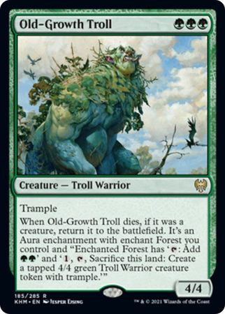 Old Growth Troll 185 285 Kaldheim Singles Old Growth Troll 185 285 Kaldheim Singles