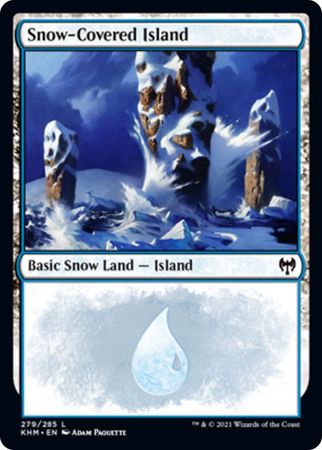 Snow Covered Island 279 285 Snow Covered Island 279 285