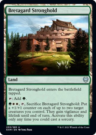 Bretagard Stronghold 253 285 Kaldheim Singles Bretagard Stronghold 253 285 Kaldheim Singles