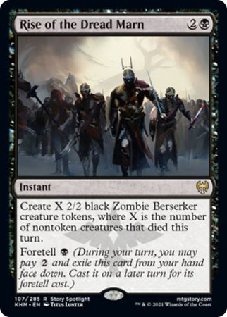 Rise of The Dread Marn 107 285 Kaldheim Singles Rise of The Dread Marn 107 285 Kaldheim Singles