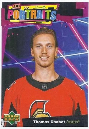 Thomas Chabot 2020 21 Upper Deck UD Portraits P 6 2020 21 Upper Deck UD Portraits Thomas Chabot 2020 21 Upper Deck UD Portraits P 6 2020 21 Upper Deck UD Portraits