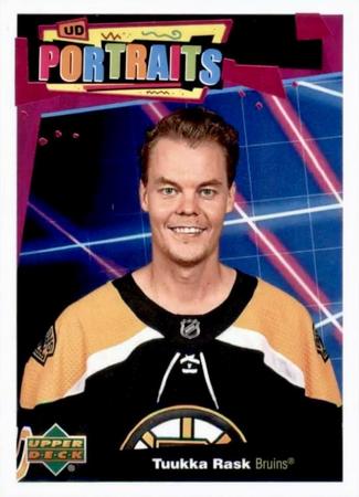 Tuukka Rask 2020 21 Upper Deck UD Portraits P 11 2020 21 Upper Deck UD Portraits Tuukka Rask 2020 21 Upper Deck UD Portraits P 11 2020 21 Upper Deck UD Portraits