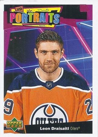 Leon Draisaitl 2020 21 Upper Deck UD Portraits P 21 2020 21 Upper Deck UD Portraits Leon Draisaitl 2020 21 Upper Deck UD Portraits P 21 2020 21 Upper Deck UD Portraits