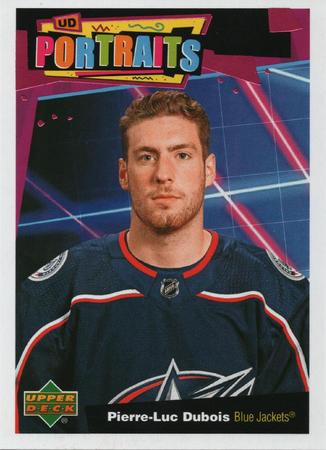 Pierre Luc Dubois 2020 21 Upper Deck UD Portraits P 32 2020 21 Upper Deck UD Portraits Pierre Luc Dubois 2020 21 Upper Deck UD Portraits P 32 2020 21 Upper Deck UD Portraits