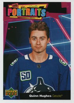 Quinn Hughes 2020 21 Upper Deck UD Portraits P 36 2020 21 Upper Deck UD Portraits Quinn Hughes 2020 21 Upper Deck UD Portraits P 36 2020 21 Upper Deck UD Portraits