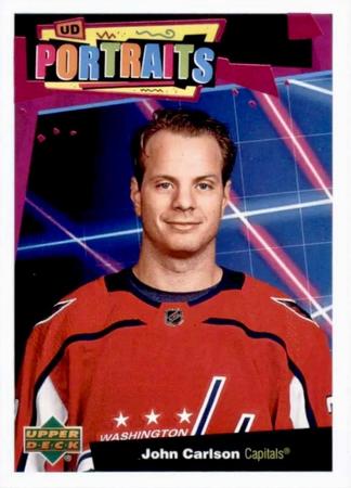 John Carlson 2020 21 Upper Deck UD Portraits P 39 2020 21 Upper Deck UD Portraits John Carlson 2020 21 Upper Deck UD Portraits P 39 2020 21 Upper Deck UD Portraits