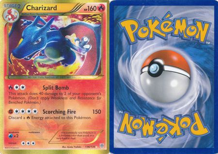 Charizard (136/135), Busca de Cards