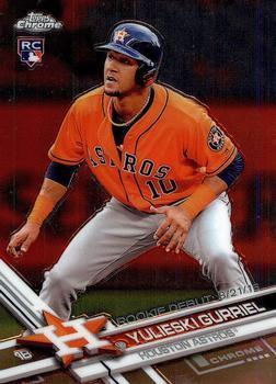 Yulieski Gurriel 2017 Topps Update Chrome HMT28 Rookie Debut 2017 Topps Update Chrome Yulieski Gurriel 2017 Topps Update Chrome HMT28 Rookie Debut 2017 Topps Update Chrome