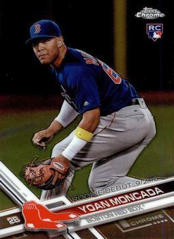 Yoan Moncada 2017 Topps Update Chrome HMT41 Rookie Debut 2017 Topps Update Chrome Yoan Moncada 2017 Topps Update Chrome HMT41 Rookie Debut 2017 Topps Update Chrome