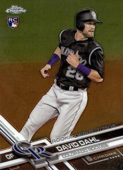 David Dahl 2017 Topps Update Chrome HMT100 Rookie Debut 2017 Topps Update Chrome David Dahl 2017 Topps Update Chrome HMT100 Rookie Debut 2017 Topps Update Chrome