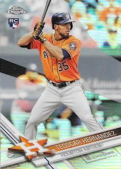 Teoscar Hernandez 2017 Topps Chrome 116 Rookie Refractor 2017 Topps Chrome Refractor Teoscar Hernandez 2017 Topps Chrome 116 Rookie Refractor 2017 Topps Chrome Refractor