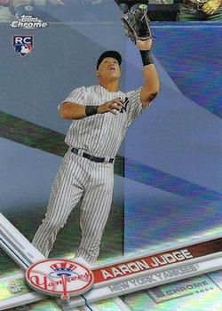 Aaron Judge 2017 Topps Chrome 169 Rookie Refractor 2017 Topps Chrome Refractor Aaron Judge 2017 Topps Chrome 169 Rookie Refractor 2017 Topps Chrome Refractor