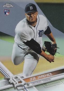 Joe Jimenez 2017 Topps Chrome 192 Rookie Refractor 2017 Topps Chrome Refractor Joe Jimenez 2017 Topps Chrome 192 Rookie Refractor 2017 Topps Chrome Refractor