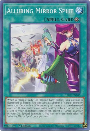Alluring Mirror Split LDS2 EN085 Common 1st Edition Alluring Mirror Split LDS2 EN085 Common 1st Edition