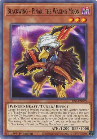 Blackwing Pinaki the Waxing Moon LDS2 EN039 Common 1st Edition Legendary Duelists Season 2 LDS2 1st Edition Singles Blackwing Pinaki the Waxing Moon LDS2 EN039 Common 1st Edition Legendary Duelists Season 2 LDS2 1st Edition Singles