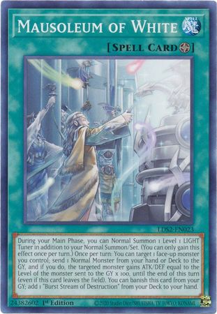 Mausoleum of White LDS2 EN023 Common 1st Edition Legendary Duelists Season 2 LDS2 1st Edition Singles Mausoleum of White LDS2 EN023 Common 1st Edition Legendary Duelists Season 2 LDS2 1st Edition Singles