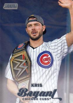 Kris Bryant 2017 Stadium Club 41 Variation SP WWE Championship Topps 2017 Topps Stadium Club Kris Bryant 2017 Stadium Club 41 Variation SP WWE Championship Topps 2017 Topps Stadium Club