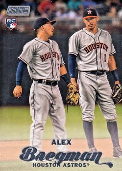 Alex Bregman 2017 Stadium Club 195 Rookie Variation SP With Correa Topps 2017 Topps Stadium Club Alex Bregman 2017 Stadium Club 195 Rookie Variation SP With Correa Topps 2017 Topps Stadium Club