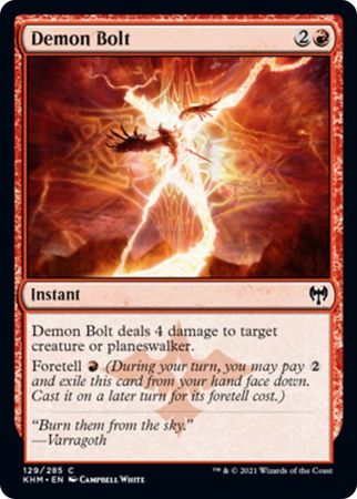 Demon Bolt 129 285 Demon Bolt 129 285