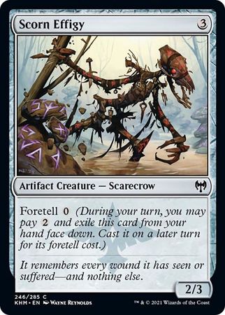 Scorn Effigy 246 285 Kaldheim Singles Scorn Effigy 246 285 Kaldheim Singles