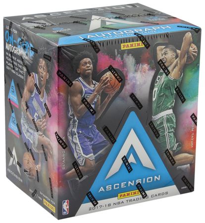 2017 18 Panini Ascension Basketball Hobby Box Panini 91393 Basketball Trading Card Sealed Product 2017 18 Panini Ascension Basketball Hobby Box Panini 91393 Basketball Trading Card Sealed Product