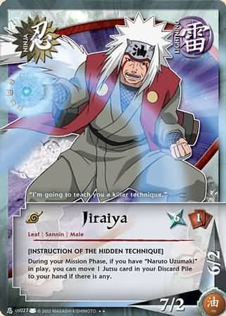 Jiraiya N US027 Rare Jiraiya N US027 Rare