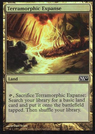 Terramorphic Expanse Foil Magic 2010 Magic 2010 M10 Foil Singles Terramorphic Expanse Foil Magic 2010 Magic 2010 M10 Foil Singles