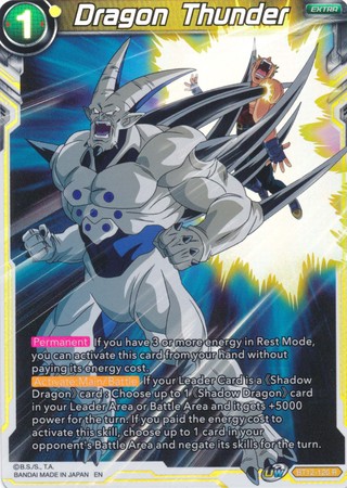 Dragon Thunder BT12 120 Rare Foil Dragon Thunder BT12 120 Rare Foil