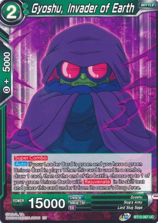 Gyoshu Invader of Earth BT12 067 Uncommon UW Series 3 Vicious Rejuvenation Singles Gyoshu Invader of Earth BT12 067 Uncommon UW Series 3 Vicious Rejuvenation Singles